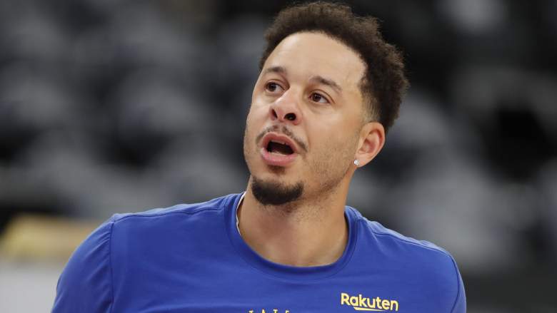 Seth Curry #31 of the Golden State Warriors