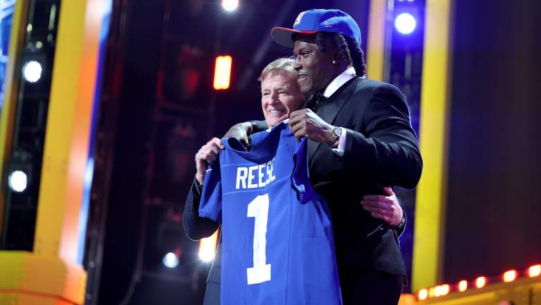 Arvell Reese, Giants defense