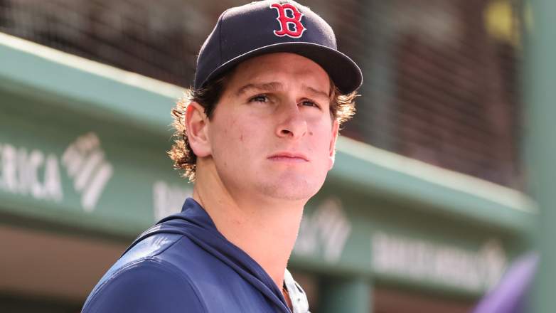 Roman Anthony #19 of the Boston Red Sox