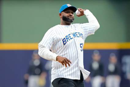 MLB Legend CC Sabathia Reacts to Brewers Drafting His Son