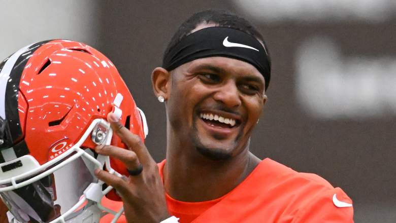 Cleveland Browns quarterback Deshaun Watson is in the running to start.
