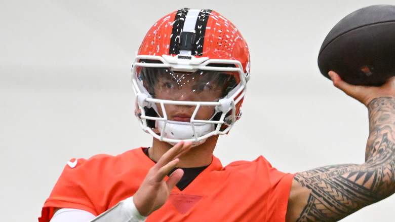 Cleveland Browns quarterback Dillon Gabriel is still in the running to start.