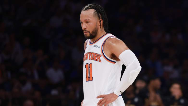 Jalen Brunson #11 of the New York Knicks
