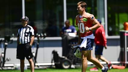 Patriots Training Camp Officially Begins as Drake Maye, Rookie Class Report