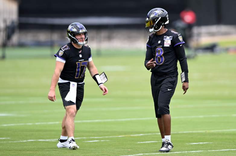 Diego Pavia and Lamar Jackson