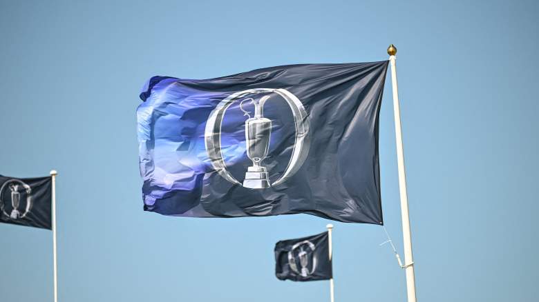 The Open Championship flags