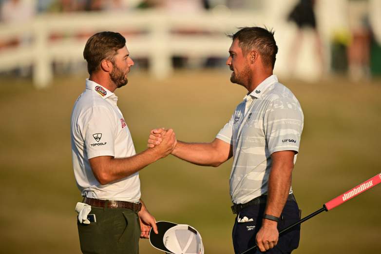 Bryson DeChambeau and Sam Burns