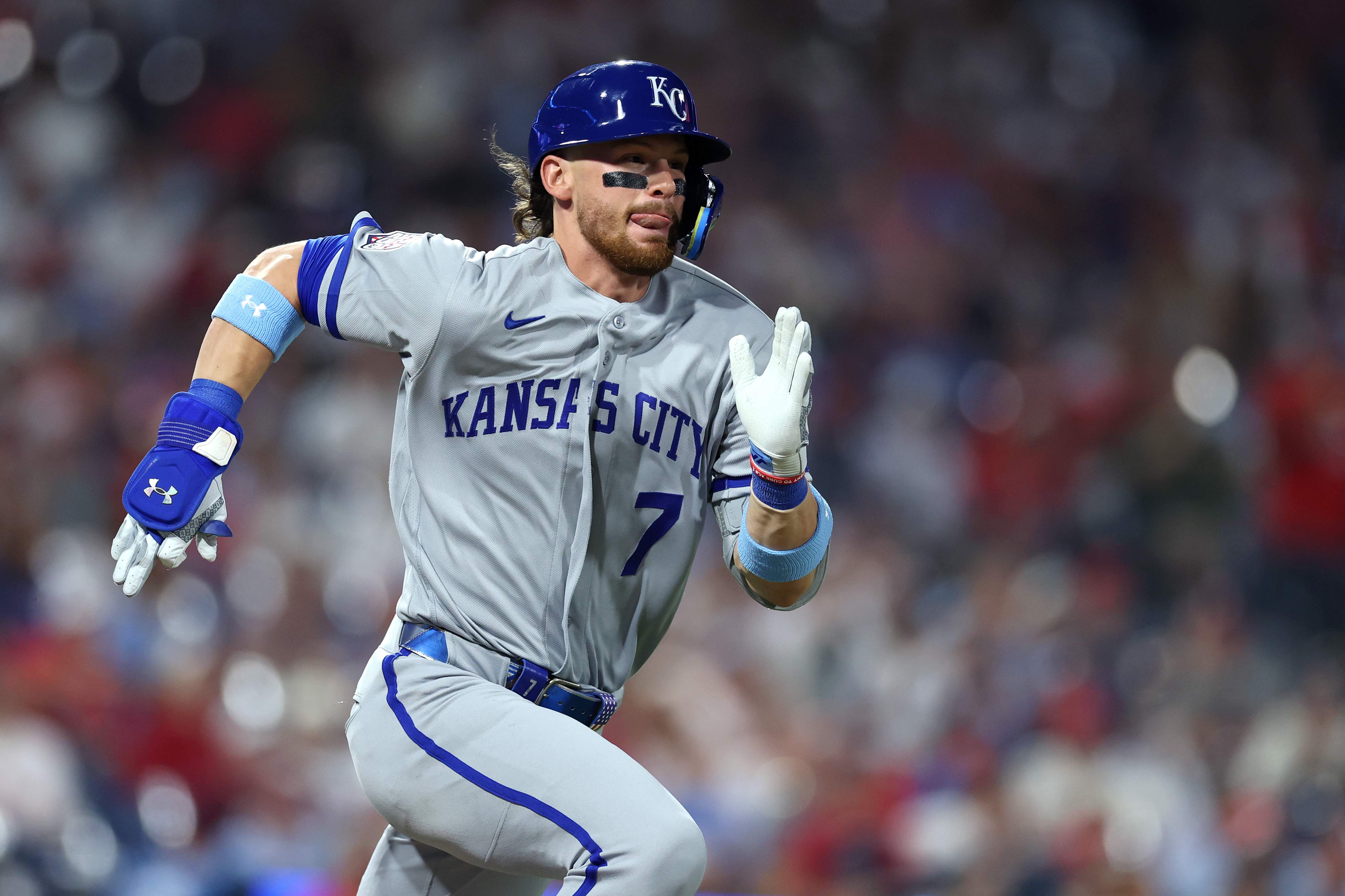 Royals Star Bobby Witt Jr. Leaves Game vs. Giants Early