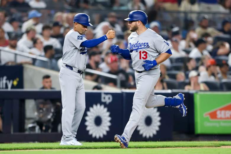 Los Angeles Dodgers third baseman Max Muncy ties Ron Cey on the Dodger All-Time home run list.