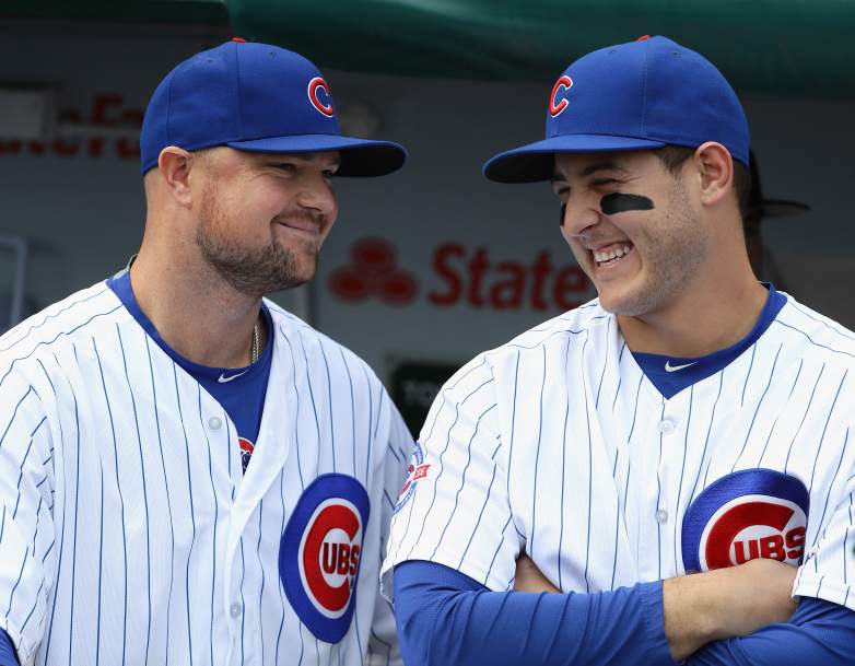 Jon Lester Anthony Rizzo Chicago Cubs