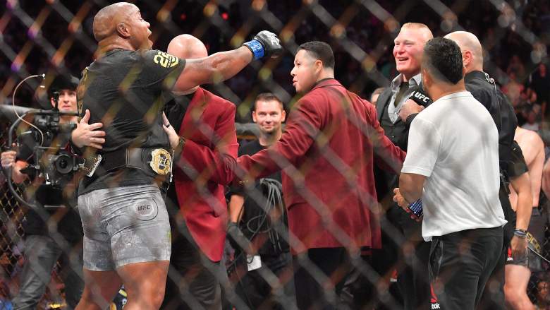 Daniel Cormier & Brock Lesnar