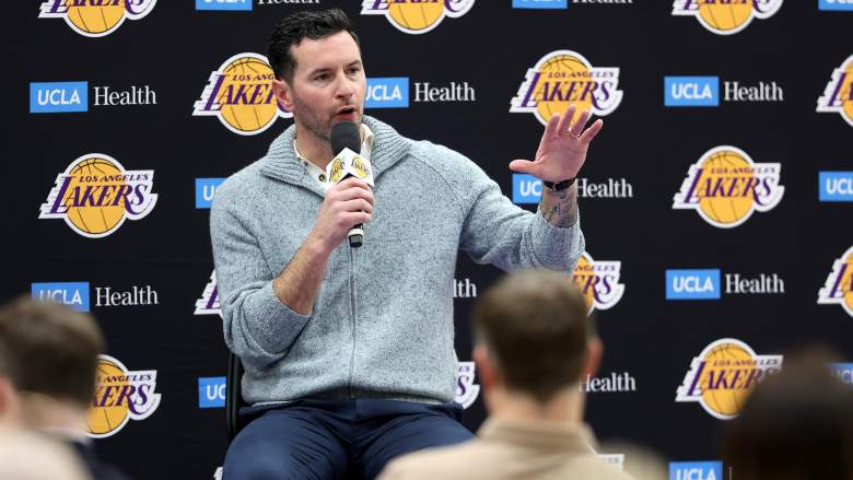 Los Angeles Lakers head coach JJ Redick