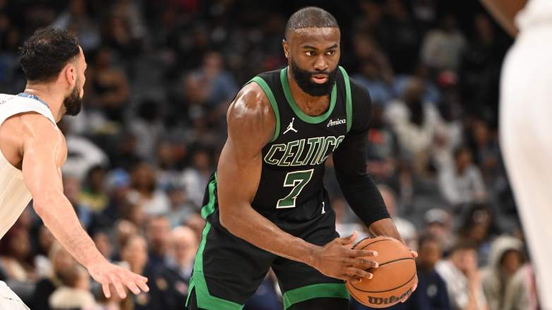 Philadelphia 76ers forward Jaylen Brown