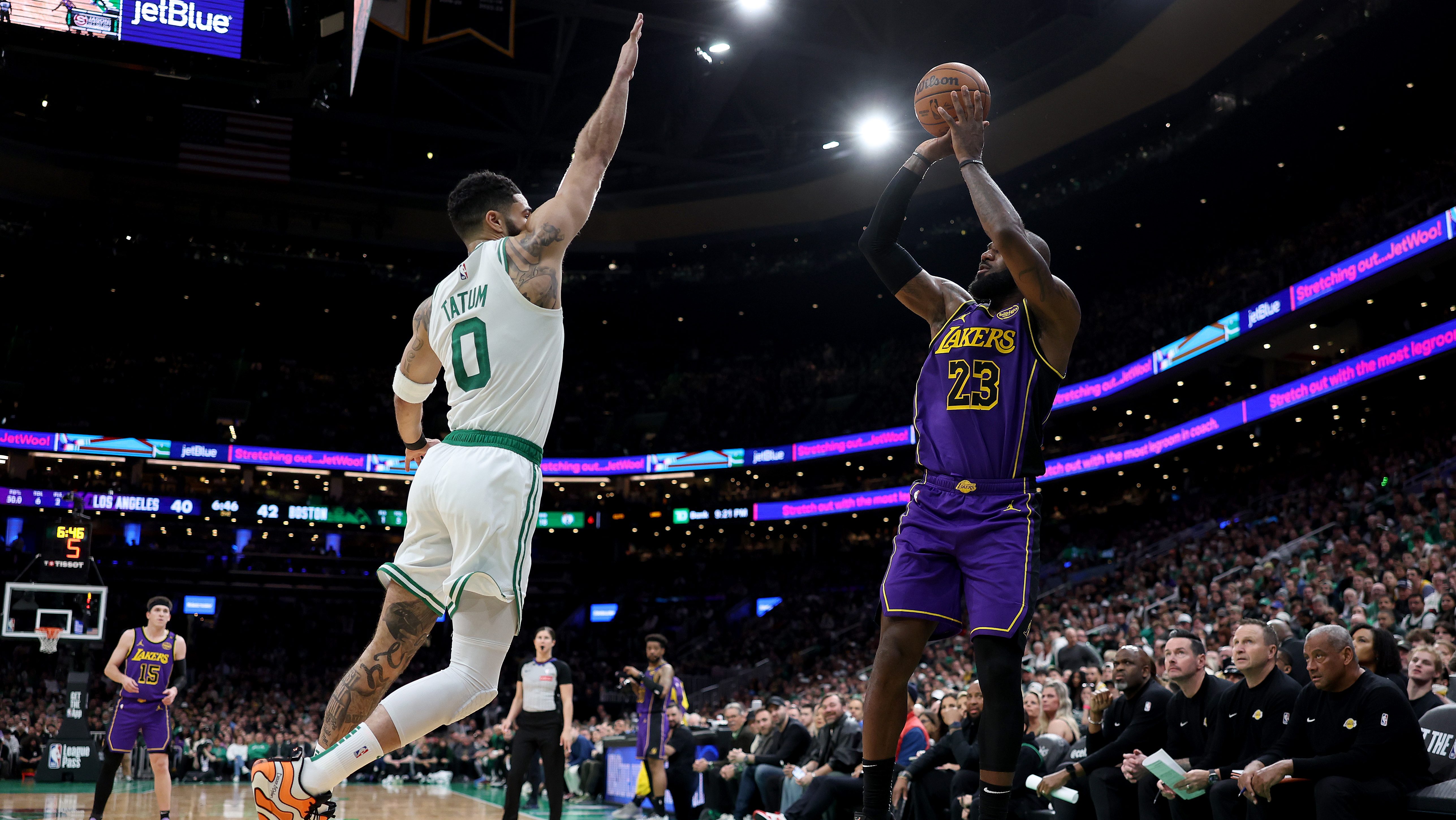Celtics' Jayson Tatum Links Up with LeBron James Amid Free Agency Rumors