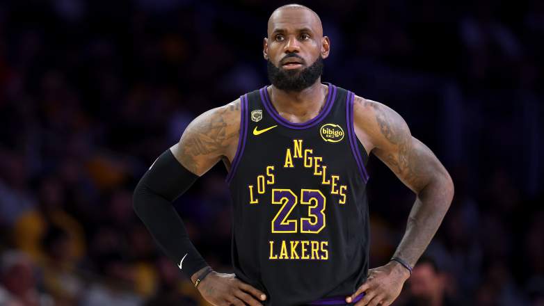 Los Angeles Lakers forward LeBron James