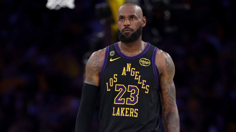 Los Angeles Lakers forward LeBron James