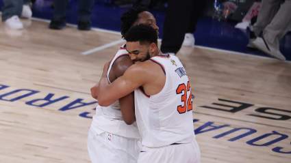 Karl-Anthony Towns Sends OG Anunoby Messages on Knicks’ Finals Victory
