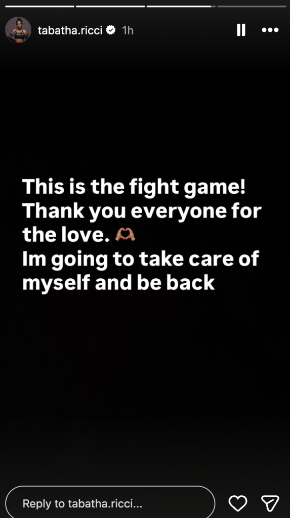 Tabatha Ricci IG Stories