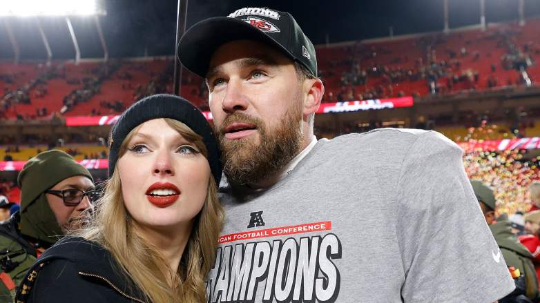 Taylor Swift and Travis Kelce