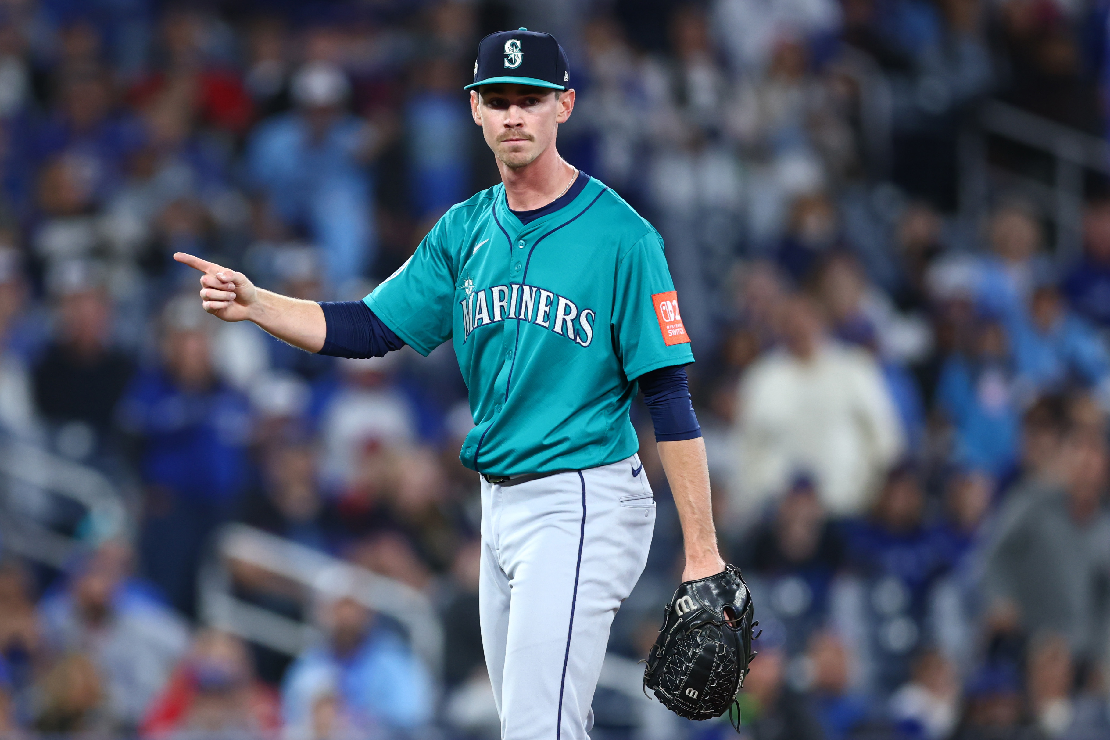 American League Championship Series - Seattle Mariners v Toronto Blue Jays - Game Two