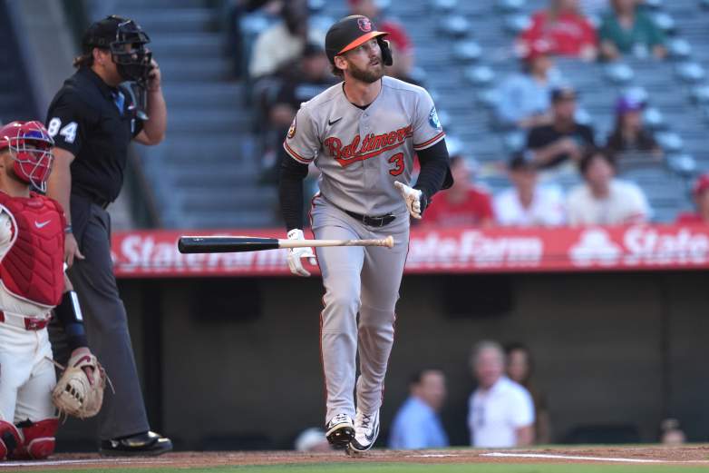 Baltimore Orioles v Los Angeles Angels