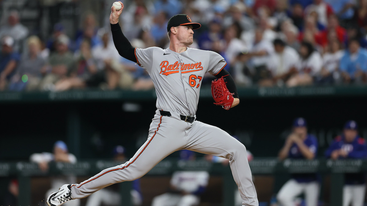 Scott Blewett with the Baltimore Orioles in 2025