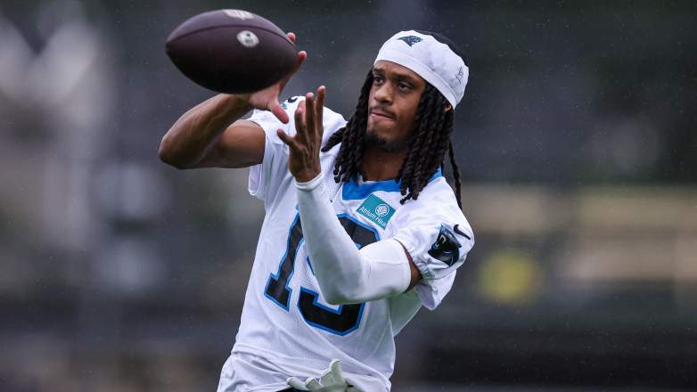 Carolina Panthers wide receiver Chris Brazzell II