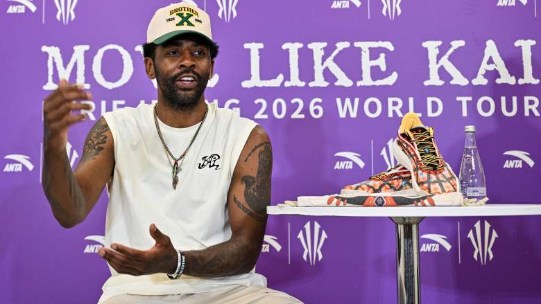 Dallas Mavericks guard Kyrie Irving