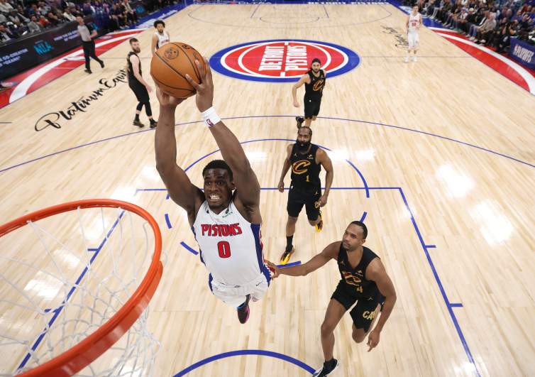 Cleveland Cavaliers v Detroit Pistons - Game One