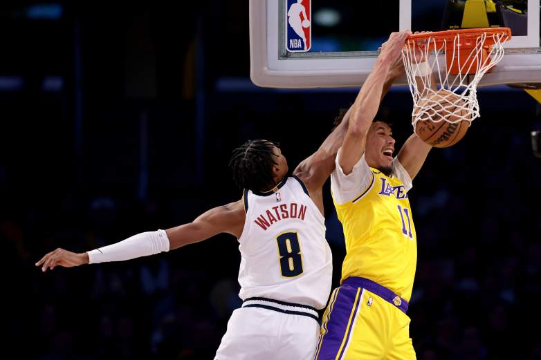 Denver Nuggets v Los Angeles Lakers
