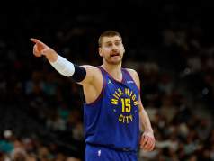 Nuggets Star Nikola Jokic Dominates for Serbia With Jamal Murray Watching