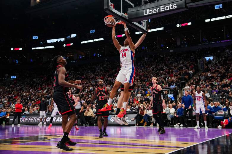 Detroit Pistons v Toronto Raptors - Emirates NBA Cup