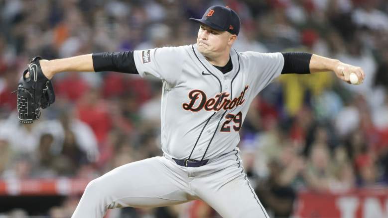 Detroit Tigers starting pitcher Tarik Skubal