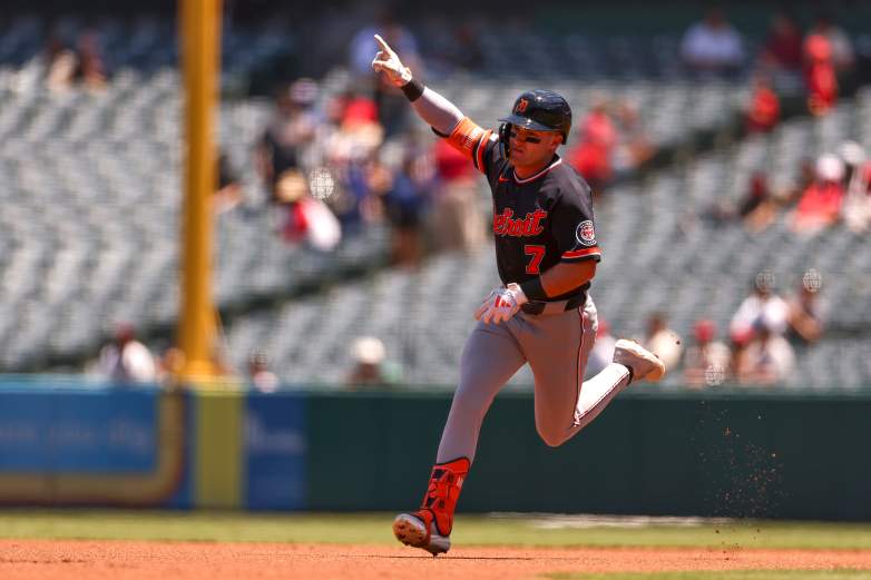 Detroit Tigers v Los Angeles Angels