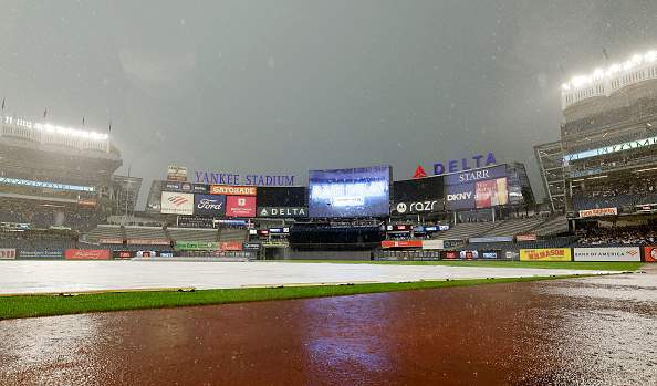 Tuesday's game between the Yankees and Pirates has been postponed.