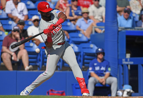 Bryan De La Cruz has joined the Phillies for the Dodgers series.