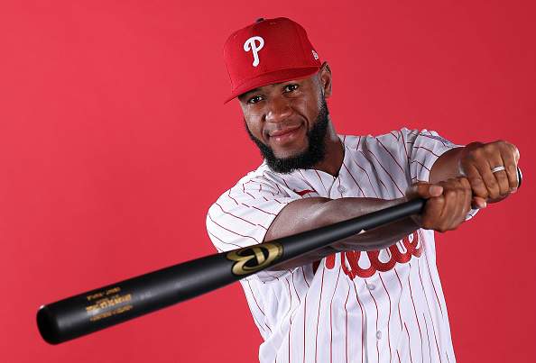 Bryan De La Cruz has joined the Phillies during the Dodgers series.