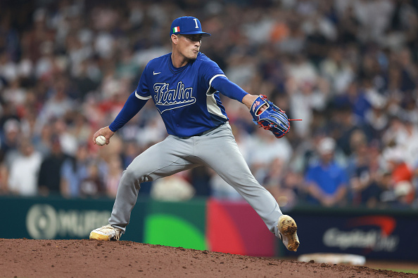 The Padres DFA'd former Yankee Ron Marinaccio.