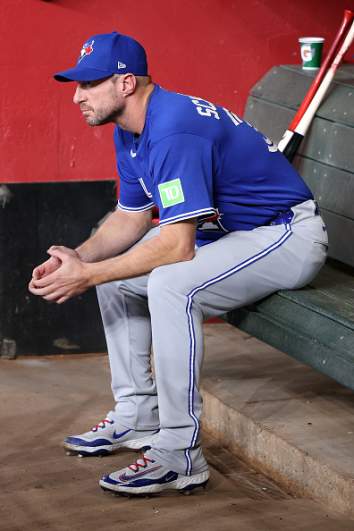 Toronto Blue Jays right-hander Max Scherzer will make a rehab start this week.