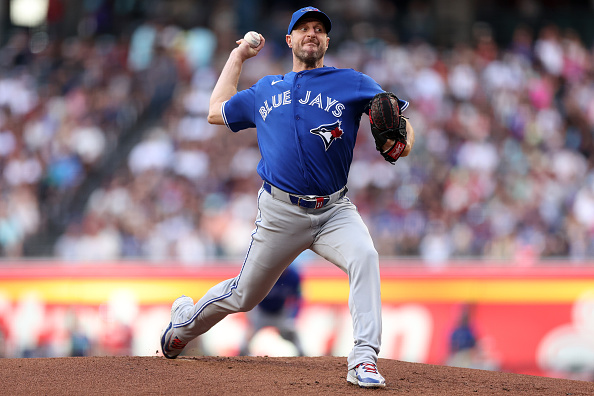 Toronto Blue Jays right-hander Max Scherzer will make a rehab start this week.
