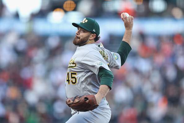 The Chicago Cubs have acquired right-hander Aaron Civale from the Athletics.