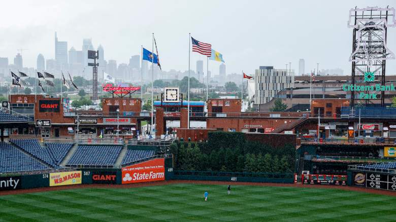 View of the field at Citizens Bank Park