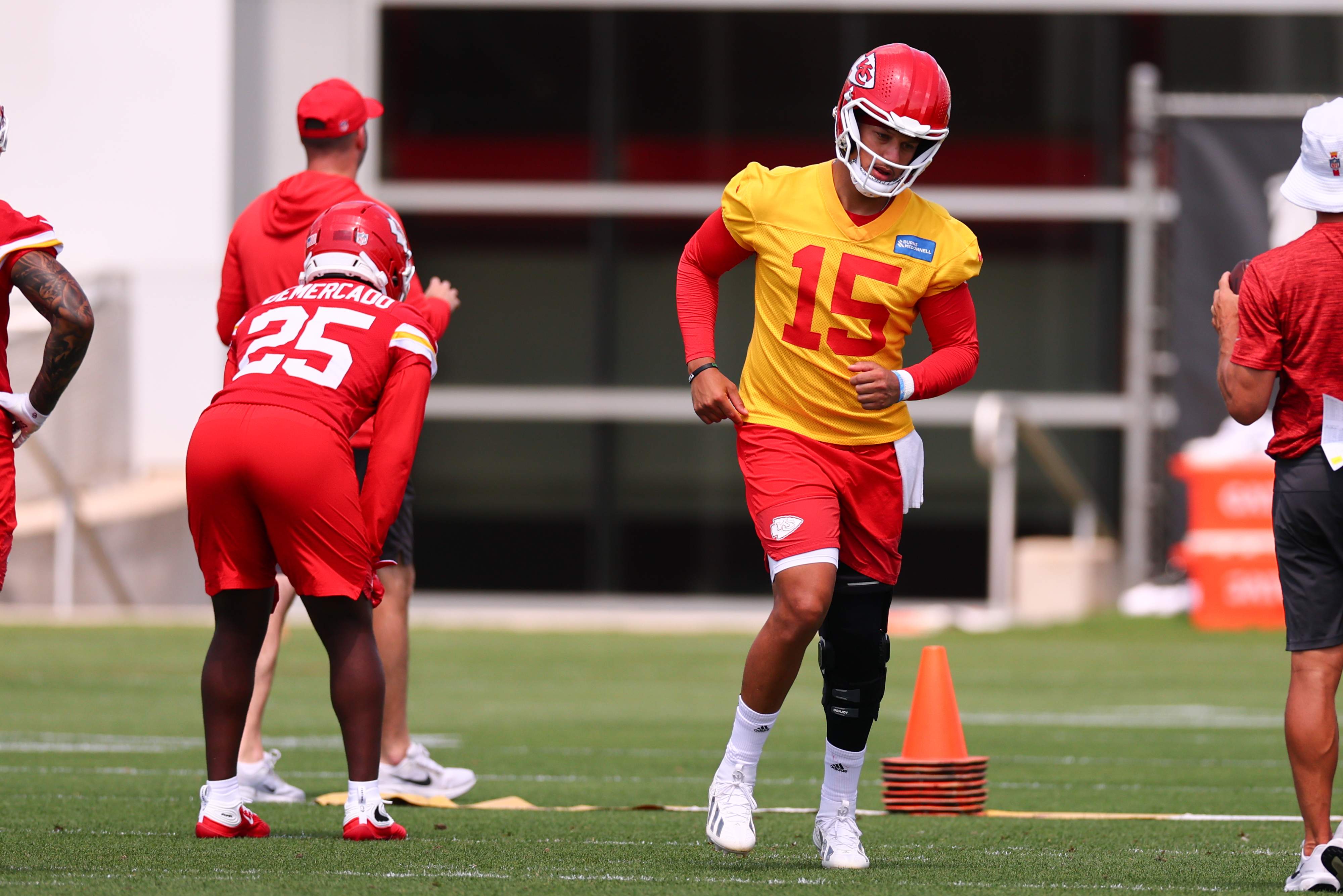 Chiefs QB Patrick Mahomes at minicamp