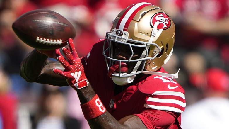 San Francisco 49ers wide receiver Brandon Aiyuk