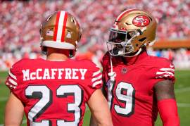 Christian McCaffrey Reacts to Deebo Samuel’s Return to 49ers