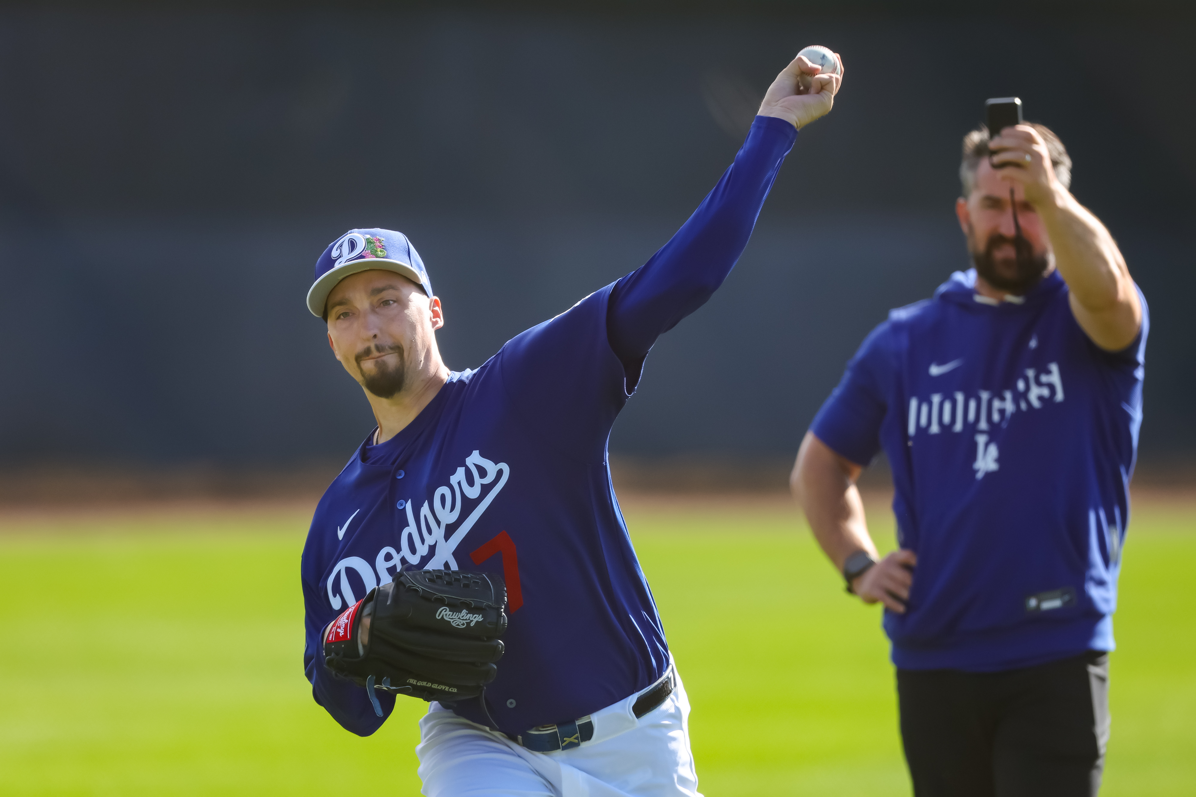 Los Angeles Dodgers Workout