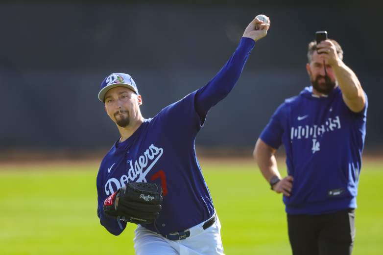 Los Angeles Dodgers Workout