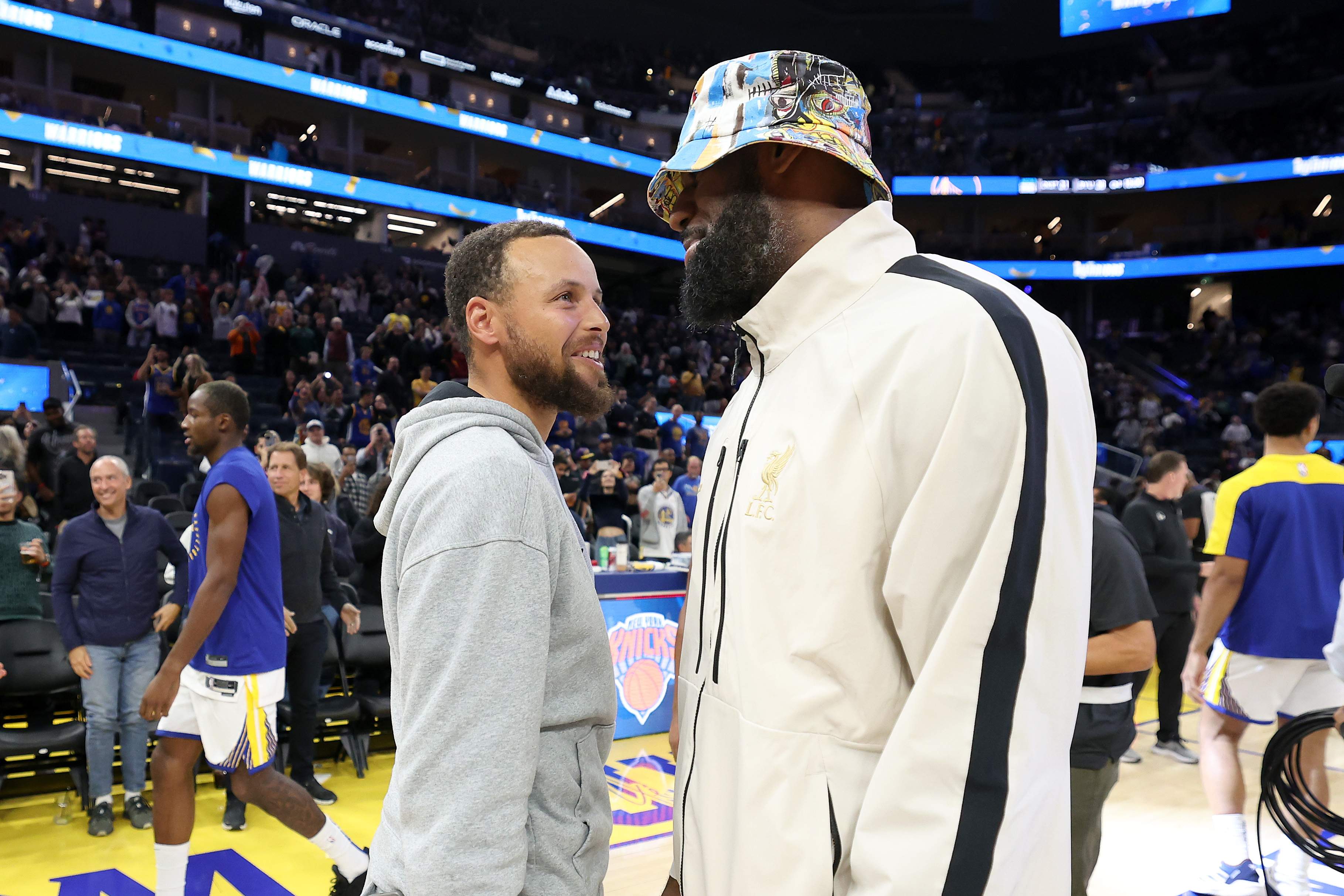 Steph Curry Roster Picture LeBron James Wanted To Play With Steph Curry On Other Team