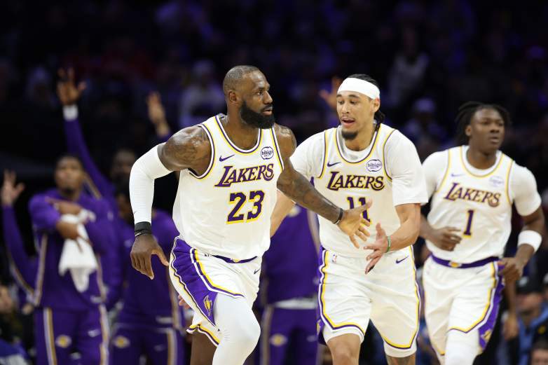 Los Angeles Lakers v Philadelphia 76ers