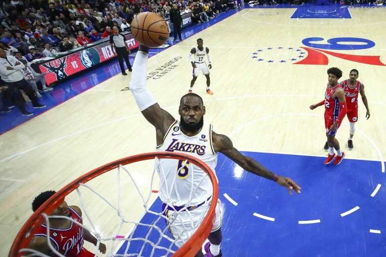 Los Angeles Lakers v Philadelphia 76ers
